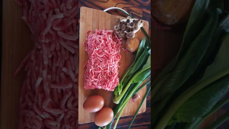 牛豚ミンチからの【つくね鍋】