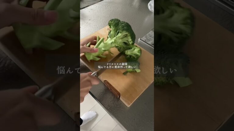 クリスマスに食べたい山盛りブロッコリー