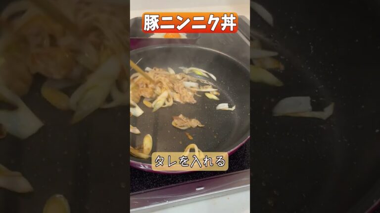 【一皿200円】豚バラ肉とネギがあれば激うま丼ぶり作れる！