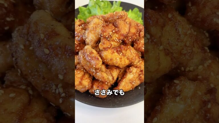 5児ママ〜ささみの甘酢ごま和え〜#shorts