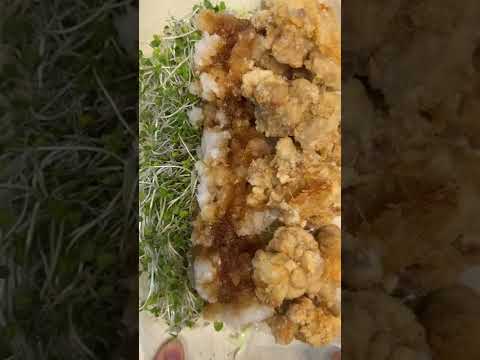冬野菜を山盛り食べるための美味い唐揚げ#shorts