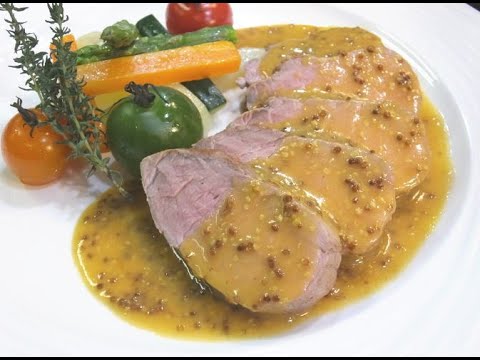 ステーキ、ローストポーク、ローストビーフのマスタードソースの作り方 レシピ