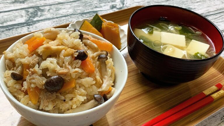 妻と娘にモテたい男が作る朝ごはん【ツナの炊き込みご飯】
