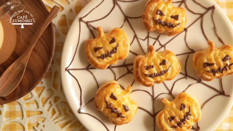 SUB）ハロウィン定番パンプキンパイ｜冷凍パイシートで簡単レシピ、店並みの美味しさ！
