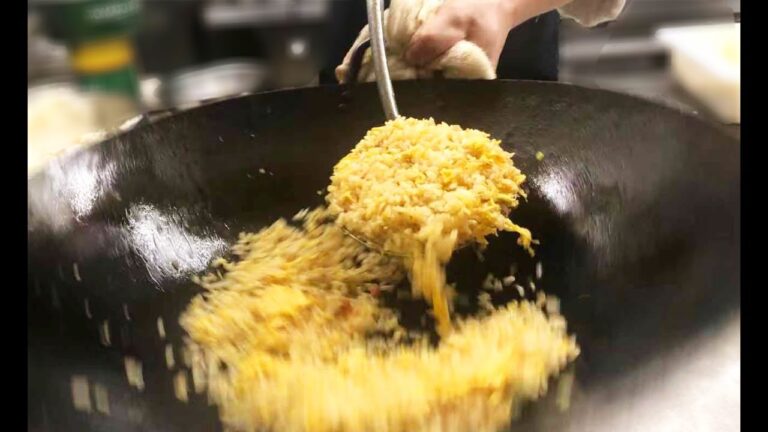 【しらす炒飯】 Today's breakfast is fried rice  with shirasu .by KMO