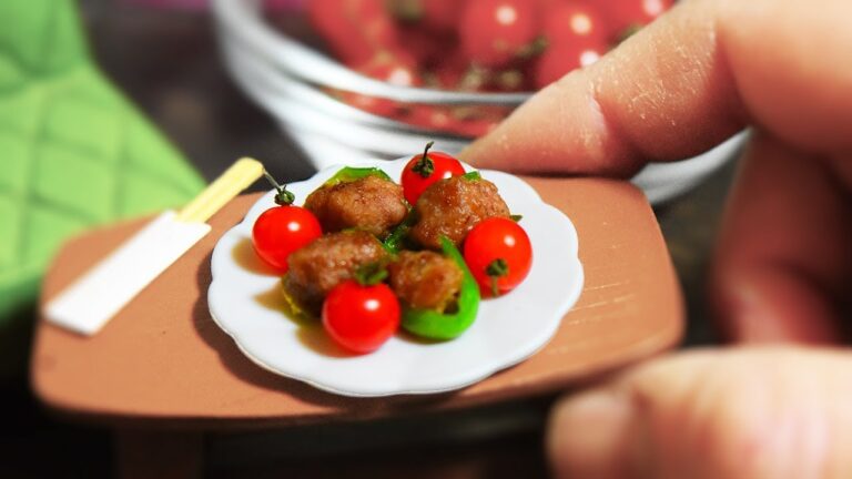 ミニ「ピーマンの肉詰め」のつくり方　MiniFood