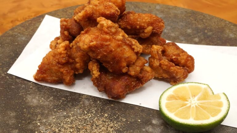 簡単な鶏の醤油から揚げの作り方（混ぜて揚げるだけで美味しい）