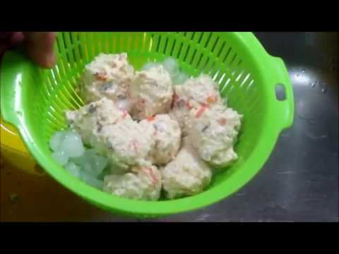 鶏むね肉と蓮根のダンゴ煮