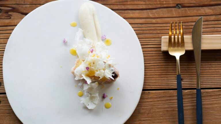 【魚料理】アマダイの蒸し料理とカリフラワー Red Snapper & Cauliflower