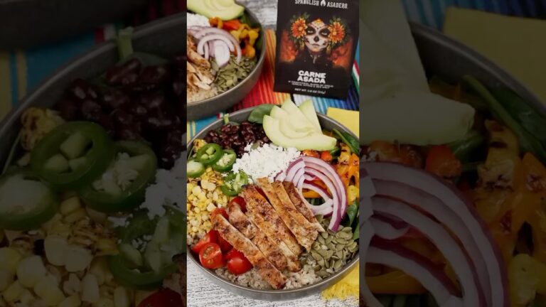 Carne Asada Chicken Grain Bowls