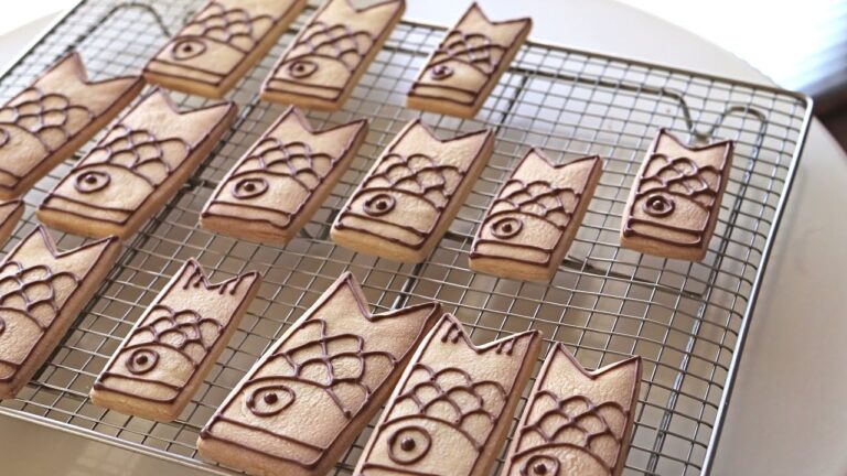 こいのぼりクッキーお絵描き