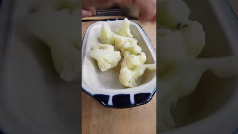 カリフラワーのグラタンの作り方・レシピ／ばあちゃんの料理教室 #shorts