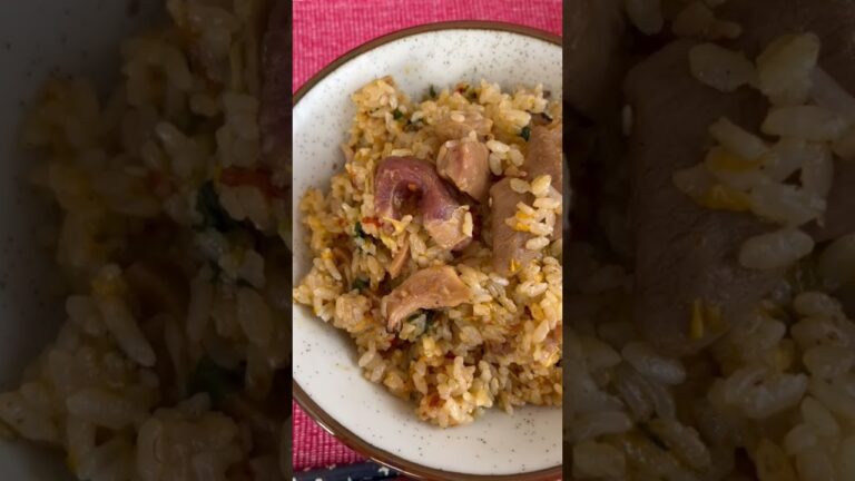 【セブンイレブン】ユッケジャンスープとコプチャンミックスの炊き込みご飯 #飯テロ