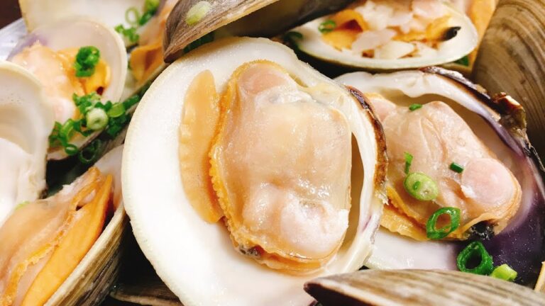 ビールが足りねぇw 身がでっかくてぶりんぶりん♪『絶品ホンビノス貝(白はまぐり)の酒蒸し』 Hard clam steamed with Japanese sake | Easy Recipe