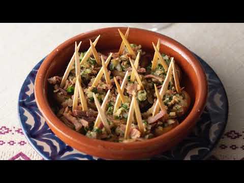 料理プロセス・マッシュルームの生ハム詰め【レシピ・ラボ】