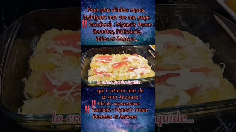 Gratin de Pommes de terre,  Saumon fumé, Crème fraîche, Fromage!