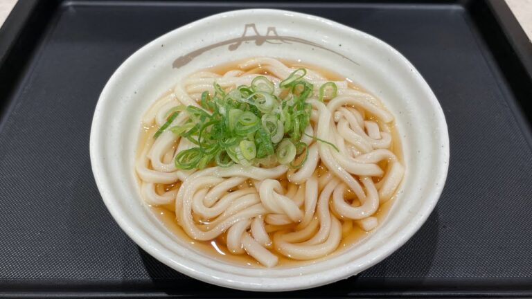 松屋の店舗限定メニュー「冷やしぶっかけうどん」を食べてみた感想【食べ歩きグルメ】