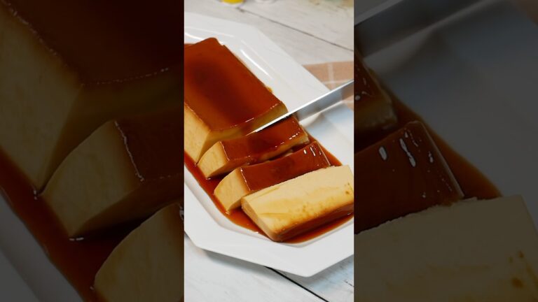 Let's make a basic Italian pudding イタリアンプリンの作り方 #asmr #recipe #pudding