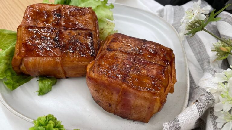 【幸せの塊】ベーコン巻きおにぎり