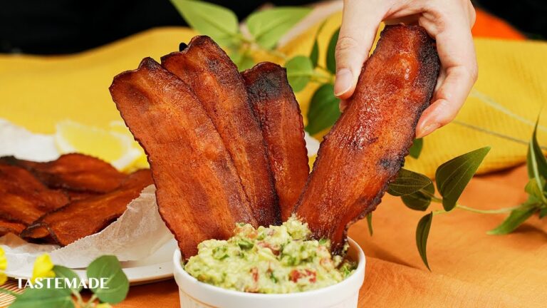 【塗って焼くだけ】超簡単ベーコンチップス🥓 #Shorts