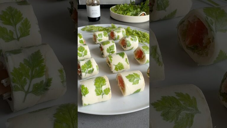 SNSで話題のサーモンのチーズロール作った結果ww #shorts