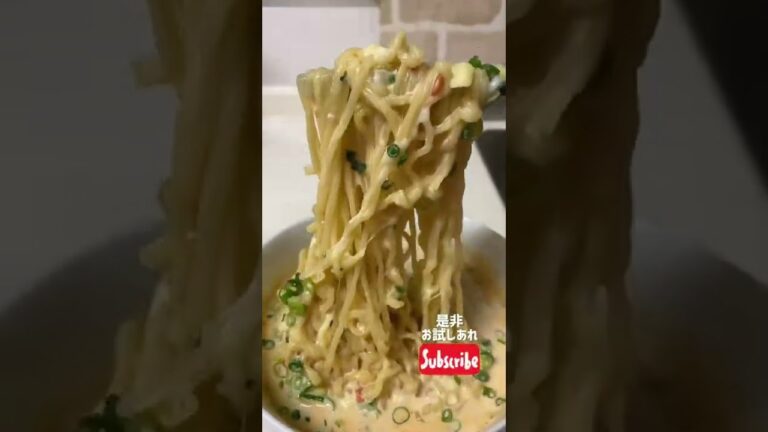 【辛ラーメン】100万回再生されたアレンジレシピ再現 #shorts #アレンジ