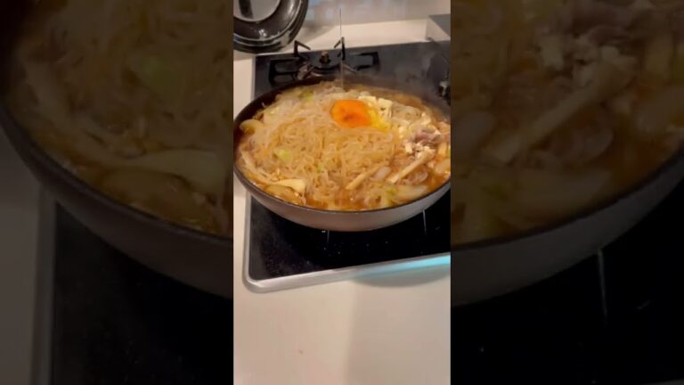 25kg痩せた時に食べてたしらたきブチ込み肉豆腐🥰