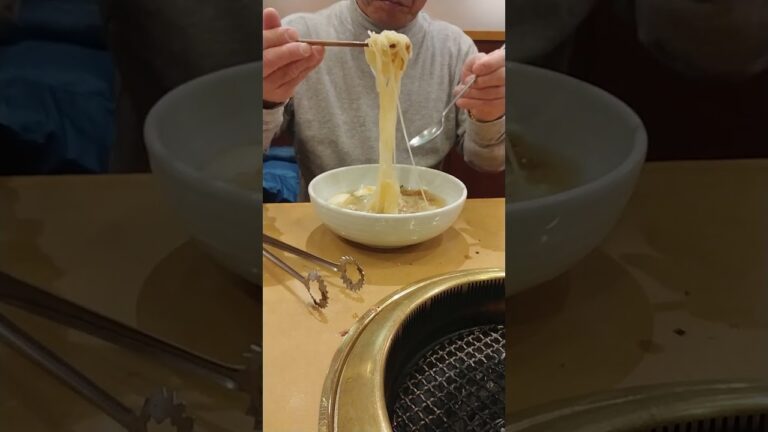 カルビ屋大福の冷麺。これが〆
