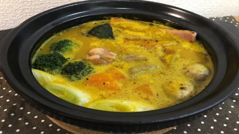 【料理作り】かぼちゃ鍋！作って見たよ！