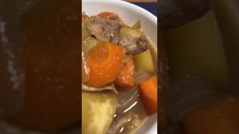【ズボラ料理】肉じゃが