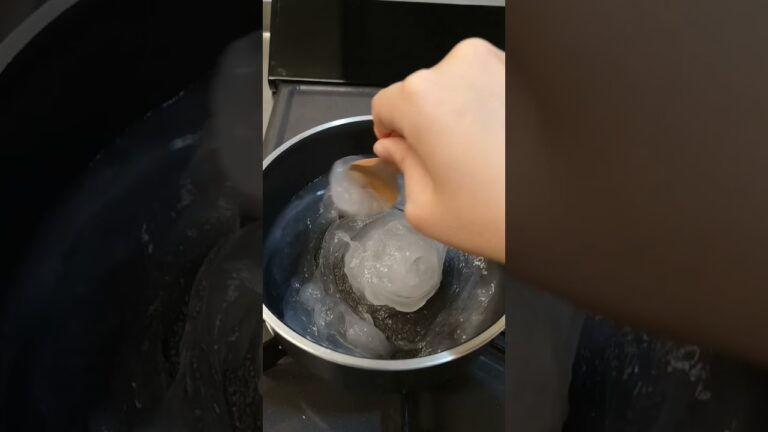 プルプル！わらび餅風おやつ（はじめての自家製スイーツ）Japanese Sweets