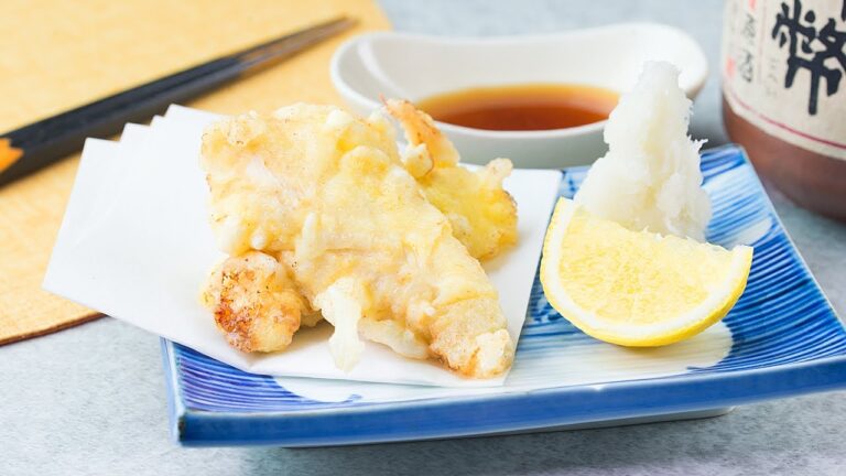 鶏胸肉の天ぷら