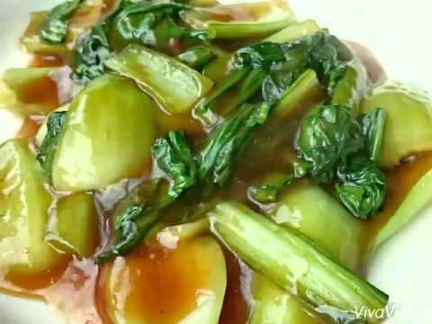 チンゲン菜のあんかけ炒め (Vine)