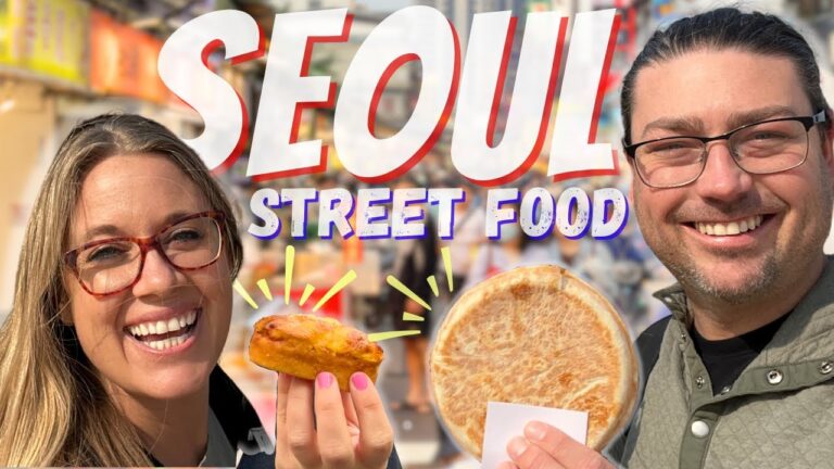 Epic KOREAN STREET FOOD Tour 🇰🇷 Is SEOUL Expensive!?!?