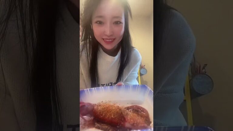 イカasmr #激辛 #squid #mukbang