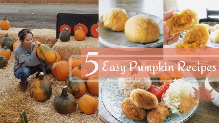 【 １つの南瓜が５品に変身】 南瓜好き集まれー♡｜南瓜レシピ｜ アメリカ生活