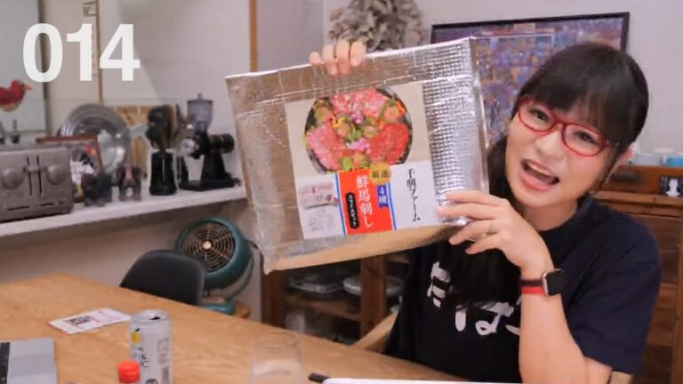 【コス子の部屋】コストコの馬刺しを食レポ！お酒を飲みながらお話しましょう