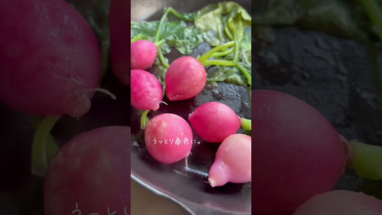 焼ラディッシュのくるみ味噌／ Grilled Radish and Walnut Miso  #shorts