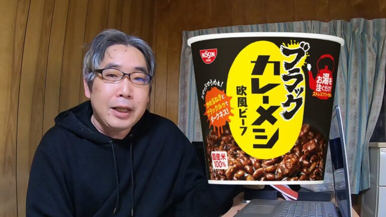 【日清食品】ブラックカレーメシ　欧風ビーフ