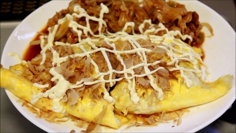 【4K2K】豚肉とモヤシキャベツと卵とじの作り方　How to make egg binding of egg and cabbage