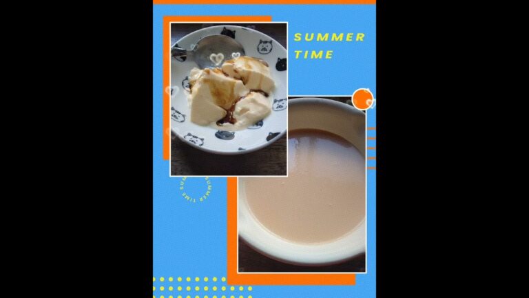 @ボウルのまま！黒蜜がけ豆腐プリン🍮