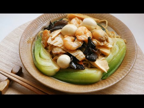 あんかけ焼きそば【１ヶ月１万円生活】リベンジ