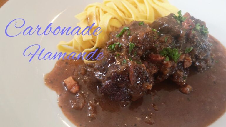 【カルボナード・フラマンド】牛肉のビール煮込み！本当に美味しいの作り方【ベルギー郷土料理】【フランス料理】