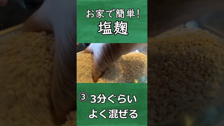 これで作るサラダチキンが最高に旨い。塩麹をお家で簡単に作る方法
