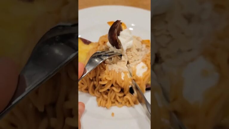 【ココス】冷やし焼きいもんぶらん思ったように切れなかった🤣チャンネル登録お願いします🙇‍♀️#shorts