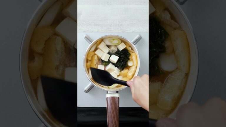 定番具材で作った具沢山シーチキンおみそ汁 #はごろもフーズ #簡単レシピ #簡単美味しい #レシピ動画 #かんたん料理