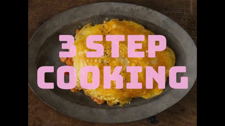 【３ステップで完成】ツナ缶レシピ「ツナのオムライス」