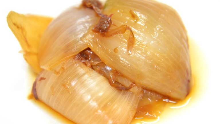 玉ねぎの煮びたし　How to make simmered onions that have been seasoned and stocked