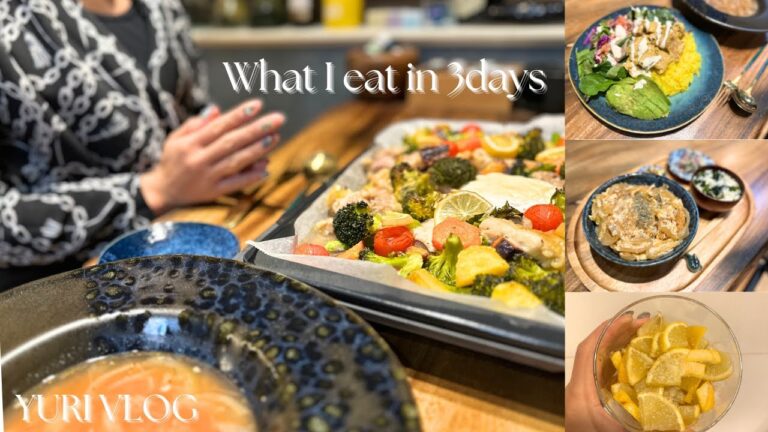 【元気、やる気アップ】春に向けて活動的に過ごす為の晩ごはん献立｜塩レモン、オニオンスープ、チキンオーバーライス、大葉のオニオンサラダ