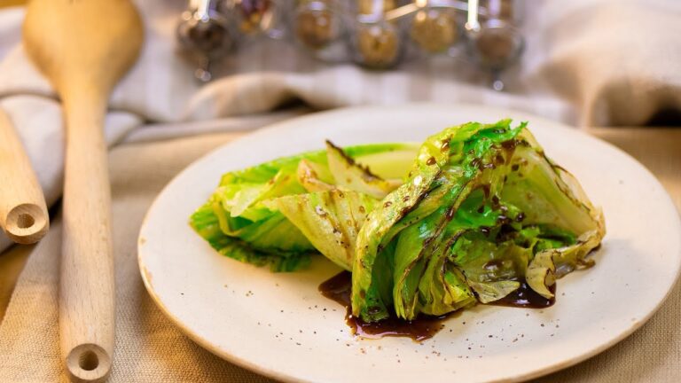 青じそ焼きレタス